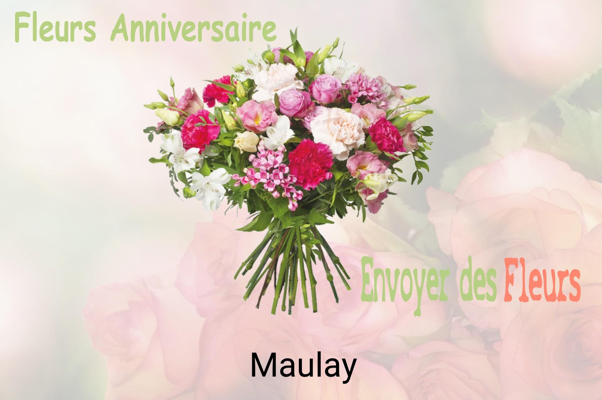 Bouquet de fleurs d’anniversaire livré à Maulay